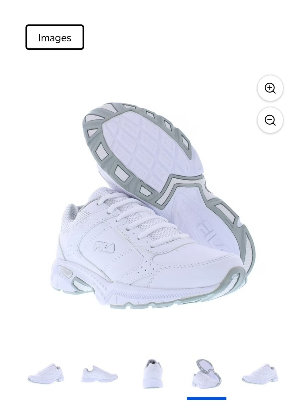 Fila White Athletic Sneakers